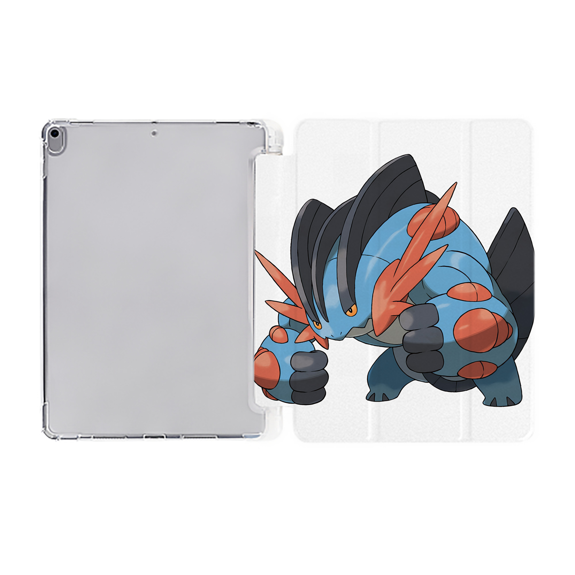 （画像用） ポケットモンスター Pokémon IPad ケース ペン収納付き 三つ折りスタンド PUレザー×シリコン 対応機種9.5/10.5/10.9インチ